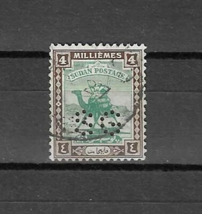 SUDAN 1922/24 SG O22 USED - Picture 1 of 1