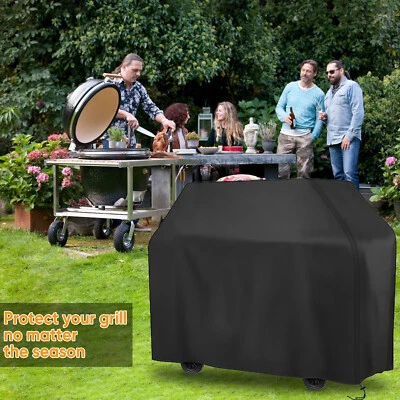 210D Oxford BBQ Grill Cover 170x61x117cm Rectangular Heavy Duty Patio Protector - image 1 of 4