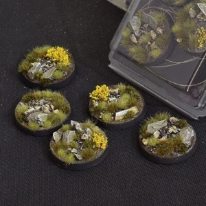 Highland Battle Ready Bases - 40mm Round - Brand New - Gamers Grass - Picture 1 of 1