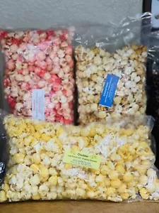 Holiday Popcorn -Cheese/Caramel/Cinnamon - Like The Classic Popcorn Tins But Bag - Picture 1 of 1