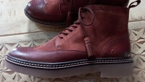 KICKERS Stiefeletten Boots Budapester Leder Braun 38 NEU 150,- Euro - Bild 1 von 13