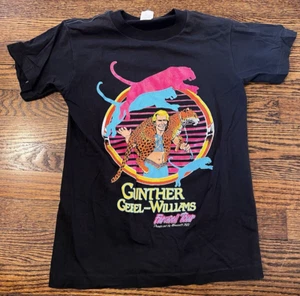 Gunther Gebel-Williams Ringling Bros Circus Shirt 1988 Vintage Gr. S Einzelnaht - Bild 1 von 9