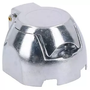 Tow Bar Electrics Socket 7 pin N Type METAL for Trailers or Caravans TR042 - Picture 1 of 6