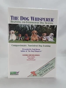 The Dog Whisperer: Beginning And Intermediate Dog Training DVD Paul Owens NEW - Picture 1 of 2