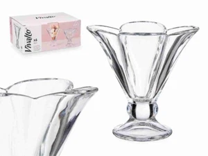 Set 6 Coppe Gelato Vivalto, Forma Fiore, 30 cl, Multicolore, Design Elegante - Foto 1 di 3
