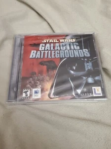 Star Wars: Galactic Battlegrounds - MAC Version - Brand New & Sealed! Rare! OOP! - Picture 1 of 7