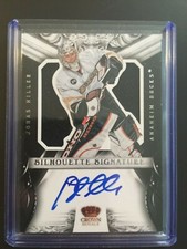 JONAS HILLER 2012-13 Rookie Anthology Hky Crown Royale Silhouette Sigs #38 Ducks