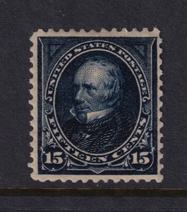 1895 Clay Sc 274 MLH full OG VF single 15c blue CV $200 - Picture 1 of 1