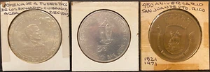 Puerto Rico, Exonumia-Medallas, Lote de 3, zirkuliert - Bild 1 von 4