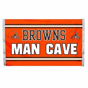 Cleveland Browns Flag 3x5 Man Cave - Picture 1 of 1