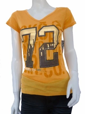 Camiseta para mujer Ecko roja Foto 1 de 4