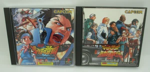 PS1 Shiritsu Justice Gakuen 1 & 2 2Game Japan import Capcom Rival Schools NTSC-J - Picture 1 of 11
