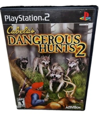 • Cabela's Dangerous Hunts 2 (PlayStation 2, 2005) With Manual Tested - Image 1 of 4