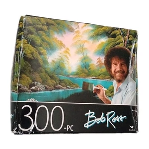 Bob Ross (Tiefer Waldsee) 300 Teile Puzzle - Bild 1 von 1