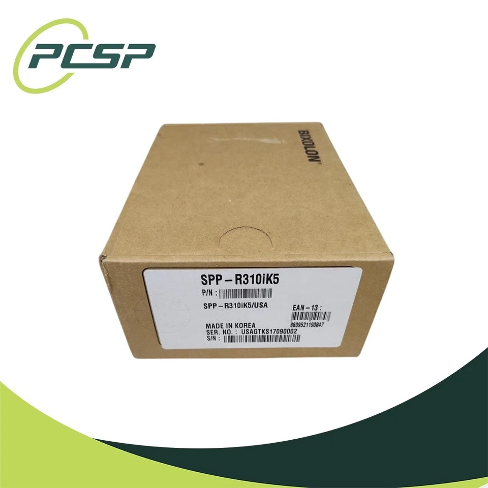 Nueva impresora térmica móvil Open Box Bixolon SPP-R310iK5 3" WiFi Bluetooth Foto 1 de 4