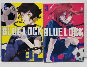 Lot Of 2 Blue Lock, Art By Yusuke Nomura, Manga Books, Volumes 2-3 BlueLock - Picture 1 of 4