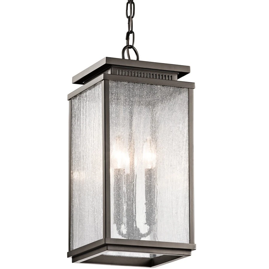 Kichler Manningham 49387OZ Outdoor Pendant Light Olde Bronze