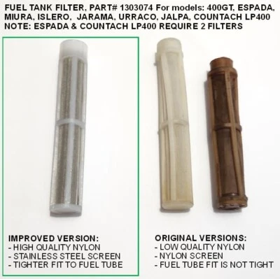 Lamborghini 400GT Espada Islero Miura Jarama Urraco tank fuel filter 1303074 - Image 1 of 4