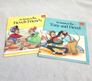 McDonalds An American Tail Happy Meal Books: Fievel's Friends & Tony and Fievel - Picture 1 of 8