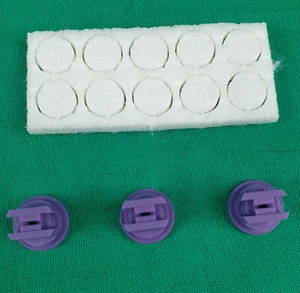 IK ERSATZTEILE - 10 FILZPADS PLUS 3 DÜSENSPITZEN FÜR ""IK SCHAUM 1.5 & PRO 2"" SPRÜHGERÄTE - Bild 1 von 1