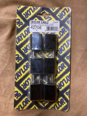 Taylor Cable Ignition Wire 42706 Vertex NEW 7- 8MM vertical black brackets - Image 1 of 2