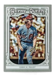 2013 Topps Gypsy Queen Short Print SP #7 Mike Schmidt Philadelphia Phillies - Picture 1 of 3