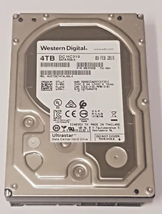 4 TB SATA Western Digital Ultrastar Dc HC310 HUS726T4TALA6L4 7200RPM 256MB 3,5 " - Picture 1 of 1