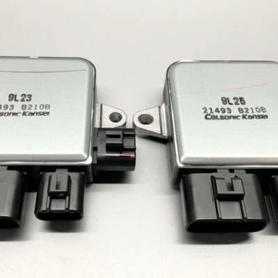 Par de módulos de ventilador eléctrico originales Nissan R35 GT-R GTR (2) Foto 1 de 2