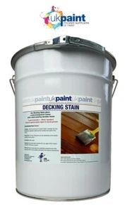 5 ltr Solvent Based Decking Stain - Black - Picture 1 of 2