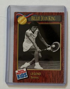 BILLIE JEAN KING SI FOR KIDS THE BATTLE OF THE SEXES LEGEND 1990 Back Rip