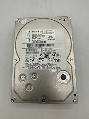 IBM SYSTEM X Series 42C0504 43W7579 750GB 7200 RPM SATA 3.0GB - Image 1 of 4