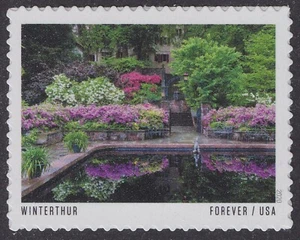 US 5466 American Gardens Winterthur F single MNH 2020 - Picture 1 of 1