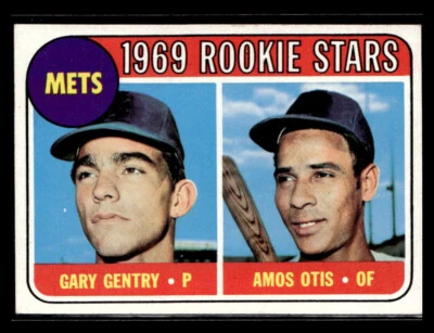 1969 Topps Baseball #31 Amos Otis/G.Gentry Rookie Card - EXMT        #5087 - Image 1 of 2