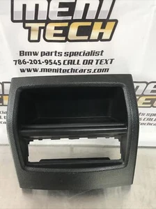 2011-2017 BMW X3 X4 F25/F26 REAR CENTER STORAGE COMPARTMENT 9184479 BLACK - Picture 1 of 8