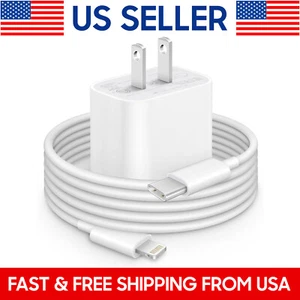 Cargador rápido USB-C original para iPhone 14 13 12 11 Pro Max XS XR 8 tipo C cable - Imagen 1 de 22