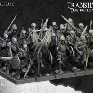 Undead Skeleton Warriors 10 figs no com–28mm -Highlands Miniatures–Transilvanya - Picture 1 of 12