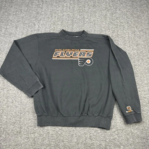 VINTAGE Philadelphia Flyers NHL Sweater Adult Large Long Sleeve Pullover Mens Cover