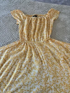 Beautiful New Look 915 Sunshine Yellow Long Dress Age 11 Years - Picture 1 of 6