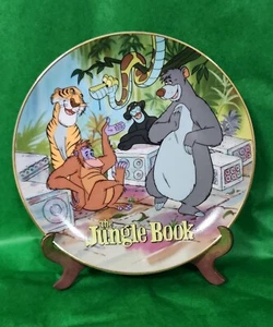 DISNEY ANIMALS THE JUNGLE BOOK SMALL PLATE DECORATIVE ONLY - Picture 1 of 3