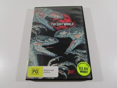 The Lost World Jurassic Park DVD Region 4 PAL Ex Rental Movie Jeff Goldblum - image 1 of 4