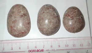 Autumn Jasper Stone Flat Free Shape Cabochon 340 Carat 3 pieces Lot - Picture 1 of 2