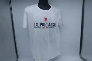 U.S. Polo Assn. Men's Crew Neck Iconic Graphic-Print Logo T-Shirt Size L - Picture 1 of 5