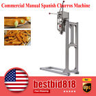 Commercial Manual Churros Machine Vertical Spanish Donuts Churrera Maker 3L