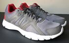 Reebok Men's Trainfusion Nine 3.0 Cross Trainer Size 11 - Gray / Red - Excellent