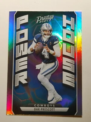 Dak Prescott #PH-DPT, Power House insert, 2024 Prestige Football, Cowboys - Image 1 of 2