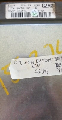 2002 Ford Explorer Sport ecm ecu computer 1U7A-12A650-CGA - Image 1 of 4