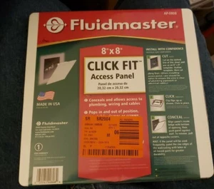 Fluidmaster Click Fit Plastic Access Panel 8” x 8” AP-0808 New Sealed - Picture 1 of 2