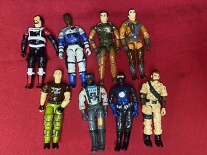 1990 Vintage Gi Joe Figure Parts Lot