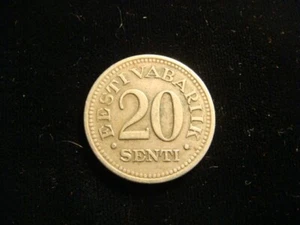 ESTONIA 1st REPUBLIC. 20 SENTI 1935. - Picture 1 of 2