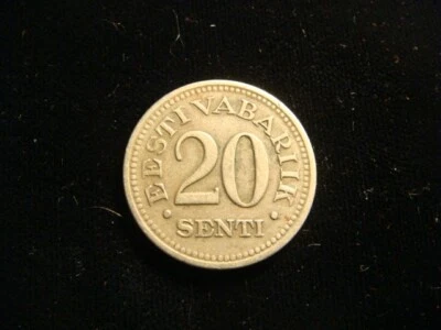 ESTONIA 1st REPUBLIC. 20 SENTI 1935. - Image 1 of 2